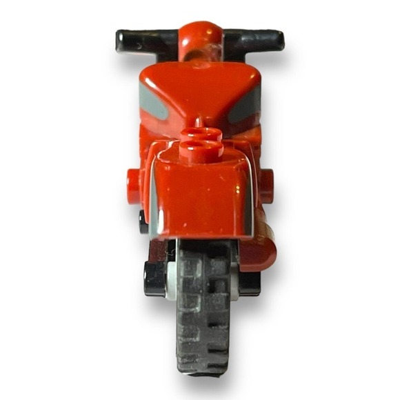 LEGO MOTORCYCLE Dirt Bike for Minifigures Ox Blood Indiana Jones - Picture 5 of 8